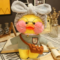 Muñeco De Peluche De Pato Lalafanfan De 30cm Dulce Y Suave Regalo De Cumpleaños O Navidad Para Niñas Y Amigos Decoración De Cojín - details 5