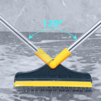 Cepillo De Limpieza Hygienico De Fin De Piso 2-en-1 Cepillo De Raspador Para Suelos Material Plástico Eco-amigable - details 0