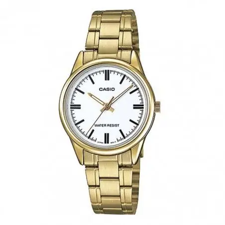 Casio LTP-V005G-7A - Reloj Clásico Mujer, Diseño Elegante, Acero Dorado, Cuarzo y Resistente al Agua - 1