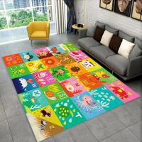 Alfombra Infantil ABC Dibujos Animados Para Decoración De Dormitorio Sala De Estar Pasillo No Eslipiente Para Hotel Sofa Mesa De Café Alfombras De Área - details 5