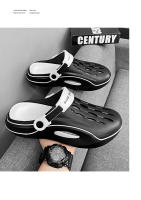 Sandalias De Coco Para Hombres Verano Zapatillas Deportivas Al Aire Libre Antideslizantes Con Agujero En La Plantilla Material EVA Tallas Reales Cierre De Correa - details 14