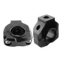 Pack De 2 Abrazaderas De Manillar Para Motocicleta ATV Tierra Batida 1/8 Pulgada 28mm Montaje Universal De Aluminio CNC - details 1