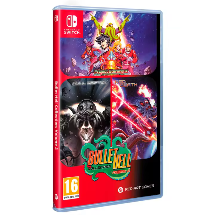 BULLET HELL COLLECTION VOLUME 2 SWITCH - Nuevo a estrenar - PAL España - Meridiem Games - PREVENTA - Lanzamiento 07/11/25 - 1