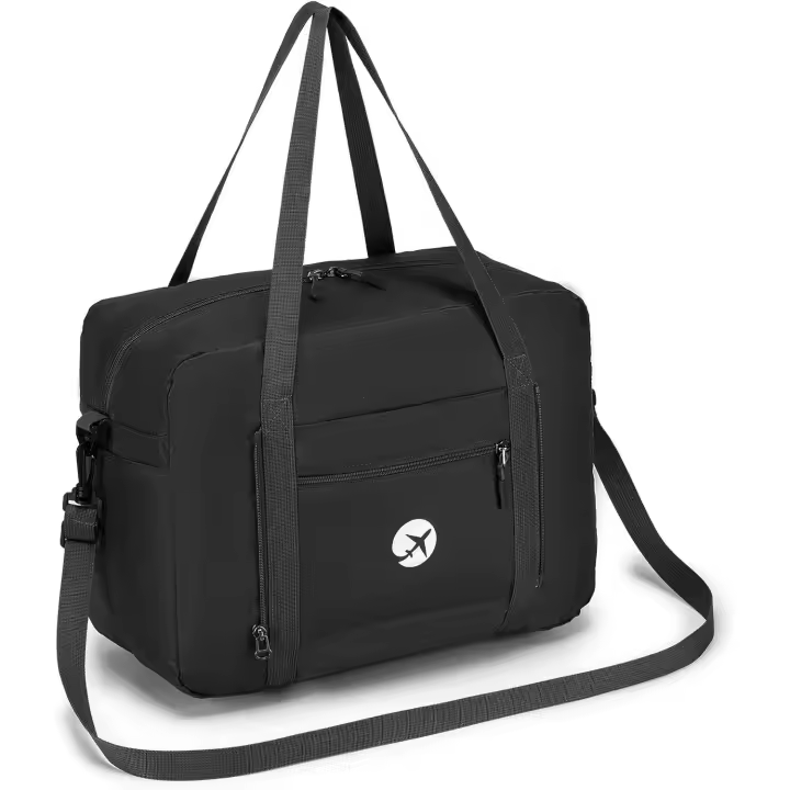 Bolso de Viaje Wizzair 40x30x20, Bolsa Deportiva Mano Maleta de Viaje Weekend Bandolera Militar Mochila Bolsa de Senderismo Bolso Ordenador Portatil 15,6 Pulgadas - 1