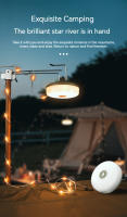 Lámpara De Cadena LED RGB Portátil Para Camping Y Fiestas Decoración De Navidad Tipo-C Recargable 10M Colorible Y Impermeable - details 0