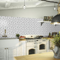 Pegatina De Pared 3D Falsa Drip Tile Autoadhesiva Kuujojo Para Cocina Sala De Estar Y Baño Fácil De Quitar Tamaño 12x12 Pulgadas - details 3