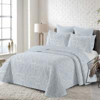 Juego de Cama (Colcha reversible+ 2Fundas de cojin para cama) - Tamaños 135/150cm| Tejido Suave Antiarrugas y Lavado Fácil/Opciones de estilo múltiple - details 1