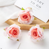 5/10Pcs Rosas De Seda Artificiales Para Boda Decoración De Navidad En Caja De Caramelos Arreglo Floral Para Fiesta Y Jardín - details 26
