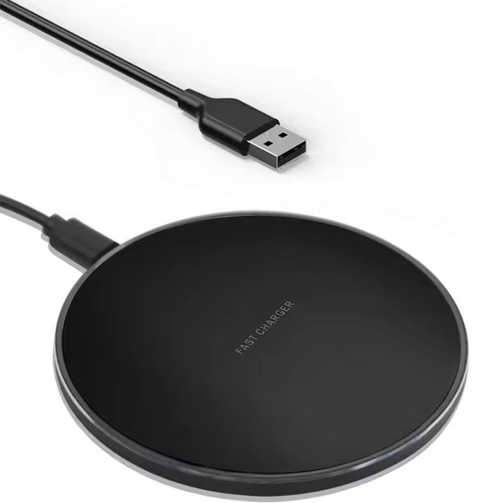 Cargador Inalámbrico Rápido, 15W QI Wireless Charger para iPhone 11/12/13/XS MAX/XR/X/8, Galaxy S20/20+/20 Ultra, Samsung Note 20, Huawei P40 Pro/P30 Pro etc - 1