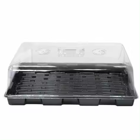 Invernadero Clonador / Propagador para Esquejes / Semillas - Plástico Blando 57x37x21 cm - 1
