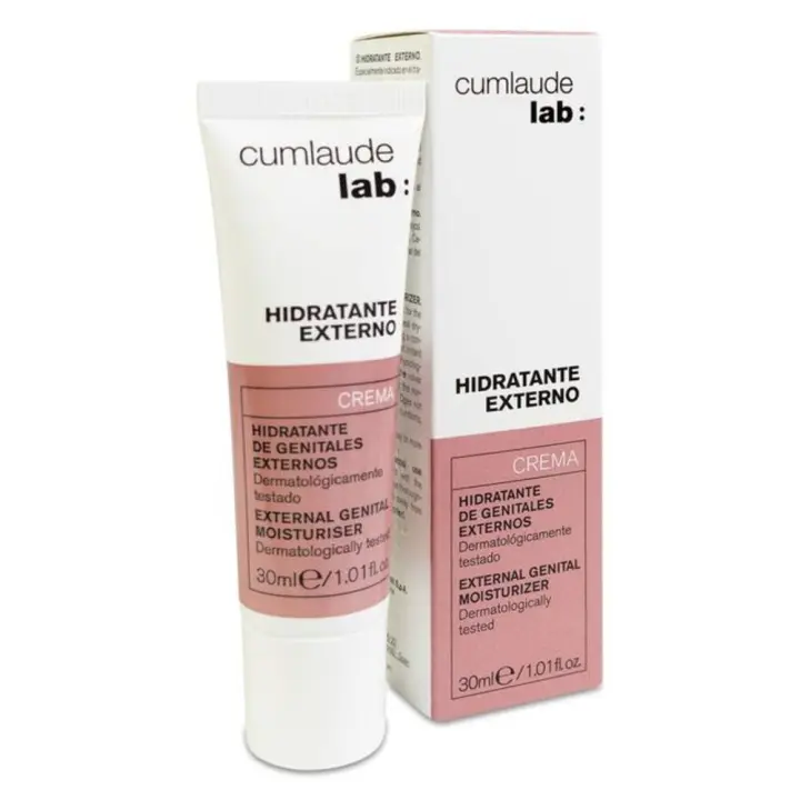 Cumlaude Lab Hidratante Externo Crema 30ml  Calma la Sequedad y Picor de la Zona Íntima  Hidrata Genitales Externos - 1