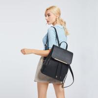 Mochila para mujer con Bolso Largo, mochilas de moda, mochila para mujer de cuero PU, mochila impermeable, mochila Mediana PARA LA Escuela, el trabajo, Viajes - details 1