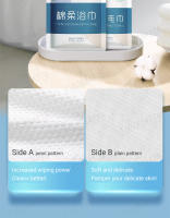 Toalla De Baño Compresionada De Algodón Puro Absorbente Y Suave Para Viajes Toalla Facial Desechable Tamaño Grande Y Portátil Amigable Con La Piel - details 14