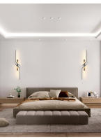 Lámpara De Pared LED Moderna En Barra Larga Scone Decoración Para Hogar Sala De Estar Dormitorio Iluminación Minimalista Luz De Noche Lámpara De Pared - details 3