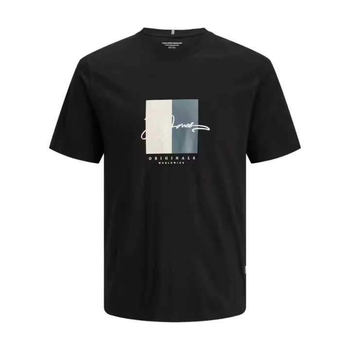Camiseta Jack & Jones Frederiksberg Box Script Tee Ss Cn Ln - 1