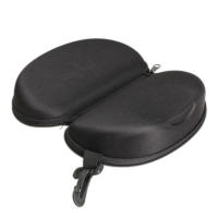 Estuche De Protección Para Gafas De Sol Portátil Con Cierre De Cremallera Y Gancho Adecuado Para Gafas De Sol Y Lectura Unisex - details 3