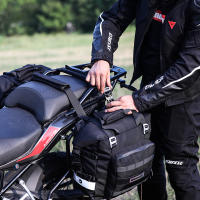Bolsa De Viaje Para Motocicleta 20L-30L Bolsa De Sillín Universal Impermeable Accesorio De Equipaje Para Motocicleta - details 19