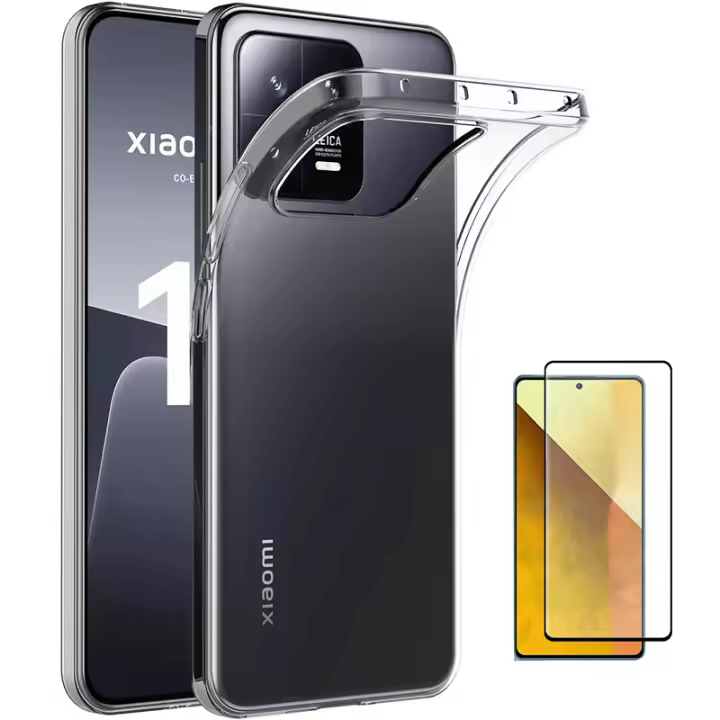 Funda Transparente de TPU para Xiaomi Redmi 13C 9 9A 9C 9T Poco M3 A1 Note 7 8 8T 10 10S M5S 11 11S 12 12X 12S 13 Mi 11 11T 12T M4 F3 F4 X4 X5 X6 C65 Pro 4G 5G Plus Lite Protección Completa con Ajuste Perfecto, Diseño Ultra Delgado y Flexible Antirayones - 1