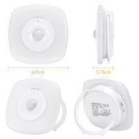Aigostar Luz Nocturna Infantil con Sensor de Movimiento 3 Modos (AUTO/ON/OFF) , Luz Armario LED USB Recargable, Lámpara Nocturna para Habitación, Pasillo, Cocina, Escaleras, 0.5W 3000K Blanco Cálido - details 6