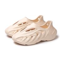Sandalias De Hombre EVA Cómodas Y Suaves Zapatillas De Jardín Con Agujeros Para Parejas Zapatos De Playa Con Suela De Goma Talla True - details 3