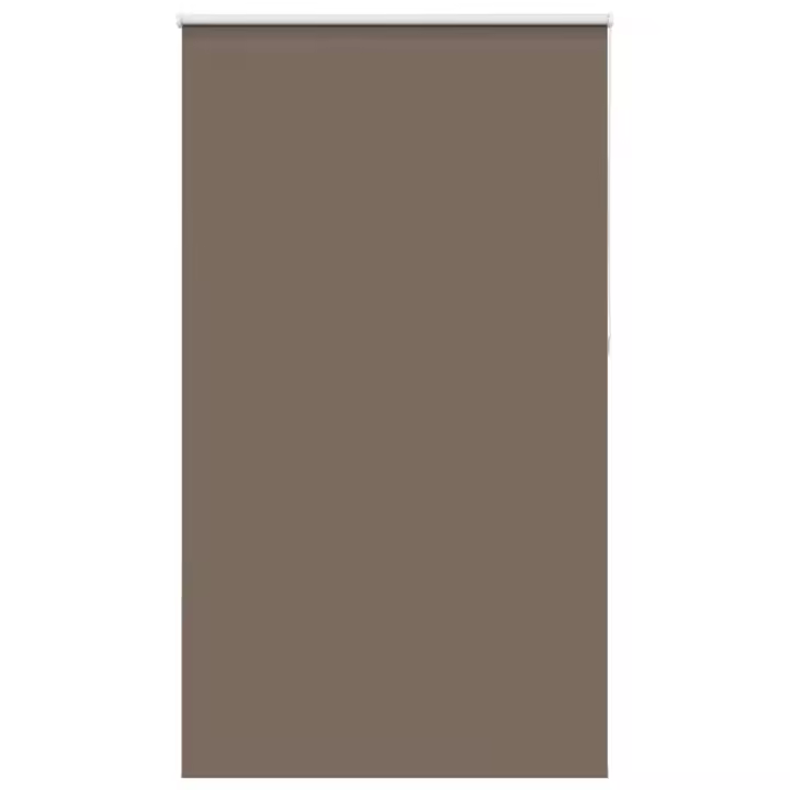 Estor Enrollable Opaco Color Café 125x230cm Tela Ancho 121,6cm - 1