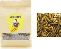 FINCA CASAREJO Larvas de Gusanos o Maggots Deshidratados para Reptiles, Tortugas, Peces de Estanque y Aves - 75, 250, 500 G - details 0