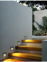 Lámpara De Pared LED 3W IP65 Luz De Escalera LED Impermeable Para Exteriores Fuente De Alimentación AC85-265V Instalación Requiere Luz LED Incluida Estilo Arte Deco - details 11