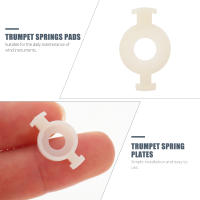 3 Pcs Pequeños Soportes De Pistón Valvula De Plástico Y Resorte Piezas De Repuesto Para Corneta Accesorios De Componente - details 3