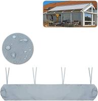 Toldo de jardín, bolsa de almacenamiento UV Pction-a prueba de polvo-impermeable contra la nieve y la lluvia, al aire libre para jardín Patio (3,5 M, gris) - details 0