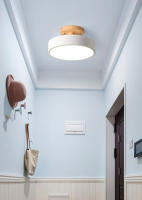 Ledkia Lámpara de Techo LED 12W Madera y Metal CCT Seleccionable Whisty - details 4