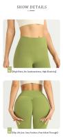 Leggings De Yoga Para Mujer Cintura Alta Transpirables Para Fitness Correr Ciclismo Pantalones De Ejercicio De Verano Ropa De Gimnasio - details 3