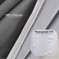 Funda de colchón impermeable completamente cerrada con cremallera, Sábana bajera a prueba de polvo para cama doble, Twin, Full, Queen, King, 6 lados - details 4