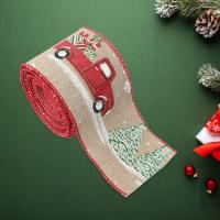Cinta De Navidad Para Scrapbooking Y Regalos De Fiesta Y Boda Decorativa De Poliéster Ancho 1 Pulgada Proyectos De Artesanía - details 6