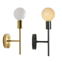Lámpara De Pared LED E27 4W Doble Cabeza Moderna Estilo Industrial Para Dormitorio Baño Sala De Estar Luz Diaria Corriente Alternaria 220V - details 0