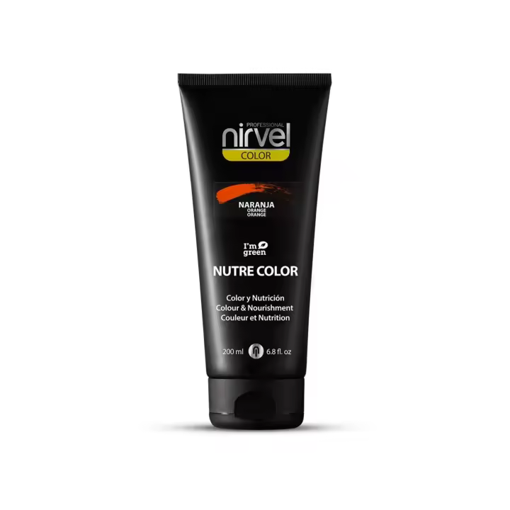 MASCARILLA COLOR PARA EL CABELLO NIRVEL NARANJA - 1