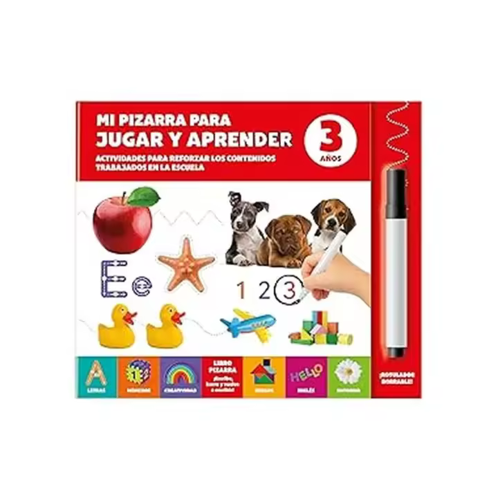 Mi Pizarra para Jugar y Aprender 3 Años Imagiland BOE017 - 1