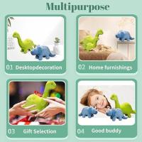 Lindos juguetes de peluche de dinosaurio, juguetes de peluche de dinosaurio suave, regalos de cumpleaños de peluche de dinosaurio, 30 cm - details 4