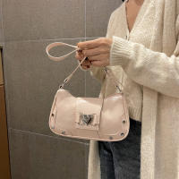 Bolso De Hombro Para Mujer En Cuero PU Estilo Y2K De Gran Capacidad Con Correa Ajustable Bolso De Viaje Color Sólido Día a Día - details 3