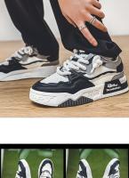 Zapatos Casuales Para Hombre Con Suela Gruesa Y Suave Cómodos Para Todas Las Estaciones Zapatos De Exterior Para Paseos Fashion Youth Board Shoes - details 9