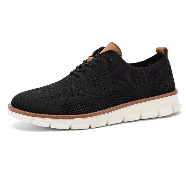 Zapatillas Deportivas Casuales Para Hombre YRZL Antideslizantes Transpirables Con Diseño De Bloque De Colores Suela De Goma Resistente Al Desgaste - 1
