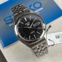 Reloj Automático hombre Seiko 5 SNKL23K1 38mm dial negro correa acero inoxidable - details 5