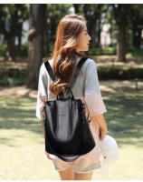 Mochila De Cuero antirrobo para mujer, bolso de de de hombro vintage, mochila viaje alta capacidad, - details 4