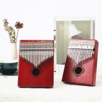 Piano De Uso De Uña Kalimba De Madera De Mahogany De Alta Calidad Portátil Para Niños Con Accesorios Regalo De Navidad 17/21 Teclas - details 10