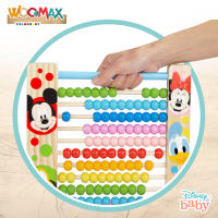 WOOMAX - Ábaco de madera Disney Baby 30 cm, juguete educativo con cuentas de colores, Mickey, Minnie, Donald, Daisy, Pluto, ábacos infantiles, juego preescolar, juguetes para bebés 12 meses - details 2