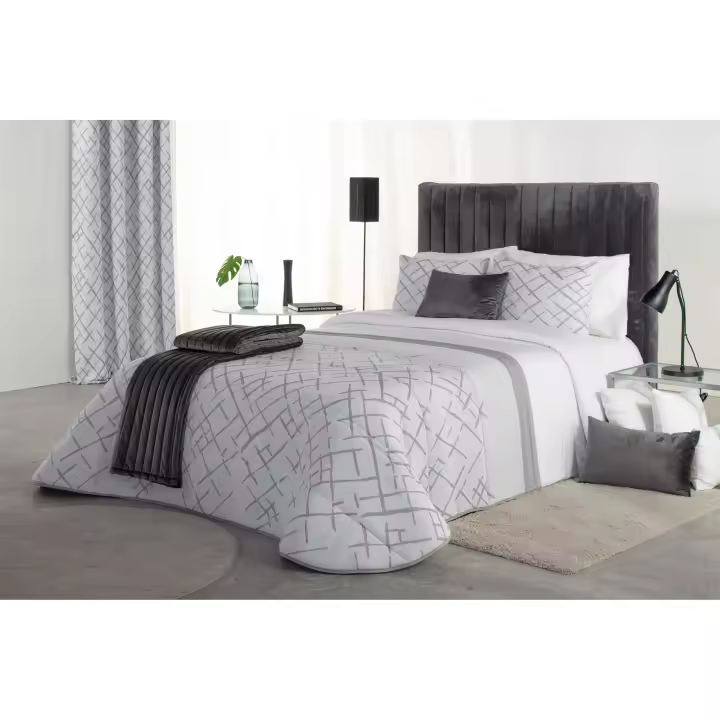 Edredón Reig Marti Gris Prado Jacquard 150 Gr/m² - 1
