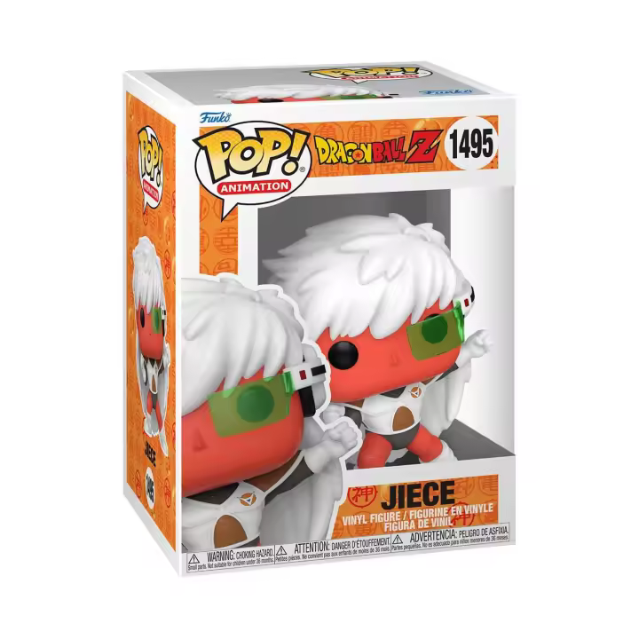 Funko Pop! 1495 Animation: Dragon Ball Z - Jeice - Jiece - Figura de Vinilo Coleccionable - Idea de Regalo- Mercancia Oficial - Juguetes para Niños y Adultos - Anime Fans - Muñeco para Coleccionistas - 1