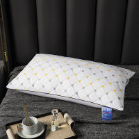 Almohada Ajustable De Algodón Para Hoteles Estilo Hotel Suave Y Transpirable 3D Soporte Cervical Para Dormitorios Y Hoteles 18.9x29.13In - details 7