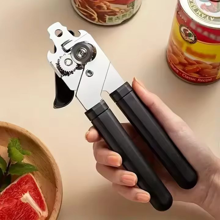 Abrebotellas Manual De Mano Ergonómica Con Borde Liso En Acero Inoxidable Alimenticio Para Cocina Y Restaurante - 1