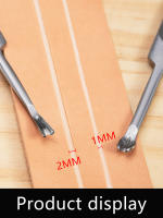 Herramienta De Groover De Cuero WUTA Para Bricolaje Y Manualidades Herramienta De Bordeado Y Trenching Para Encogimiento De Borde - details 3