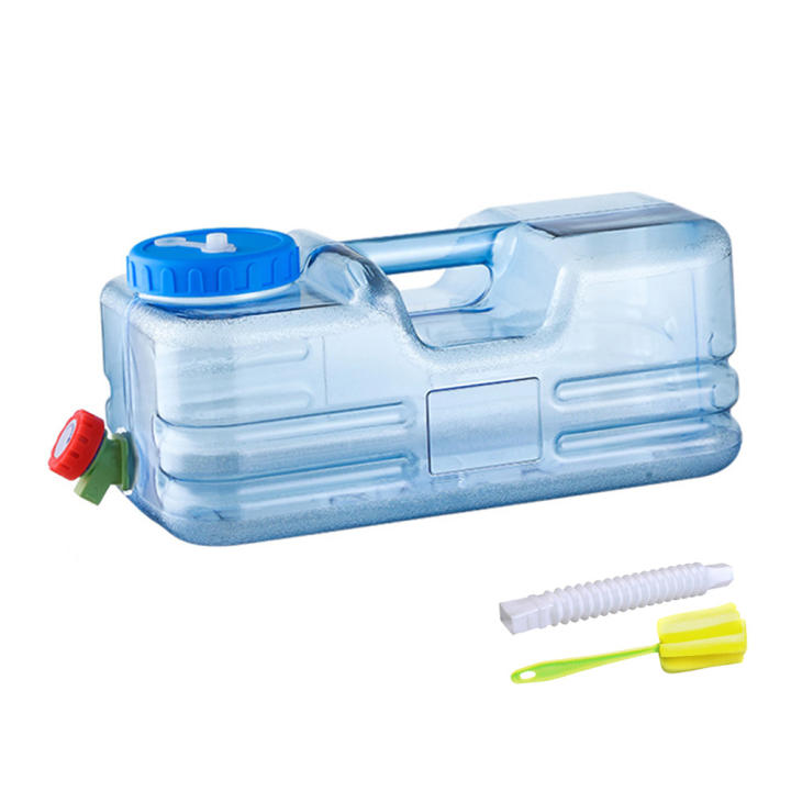 Cubeta De Agua Para Camping 5.5L Y 10L Contenedor Portátil De Agua Con Grifo De Almacenamiento De Agua Para Picnic Y Viajes De Grado Alimenticio